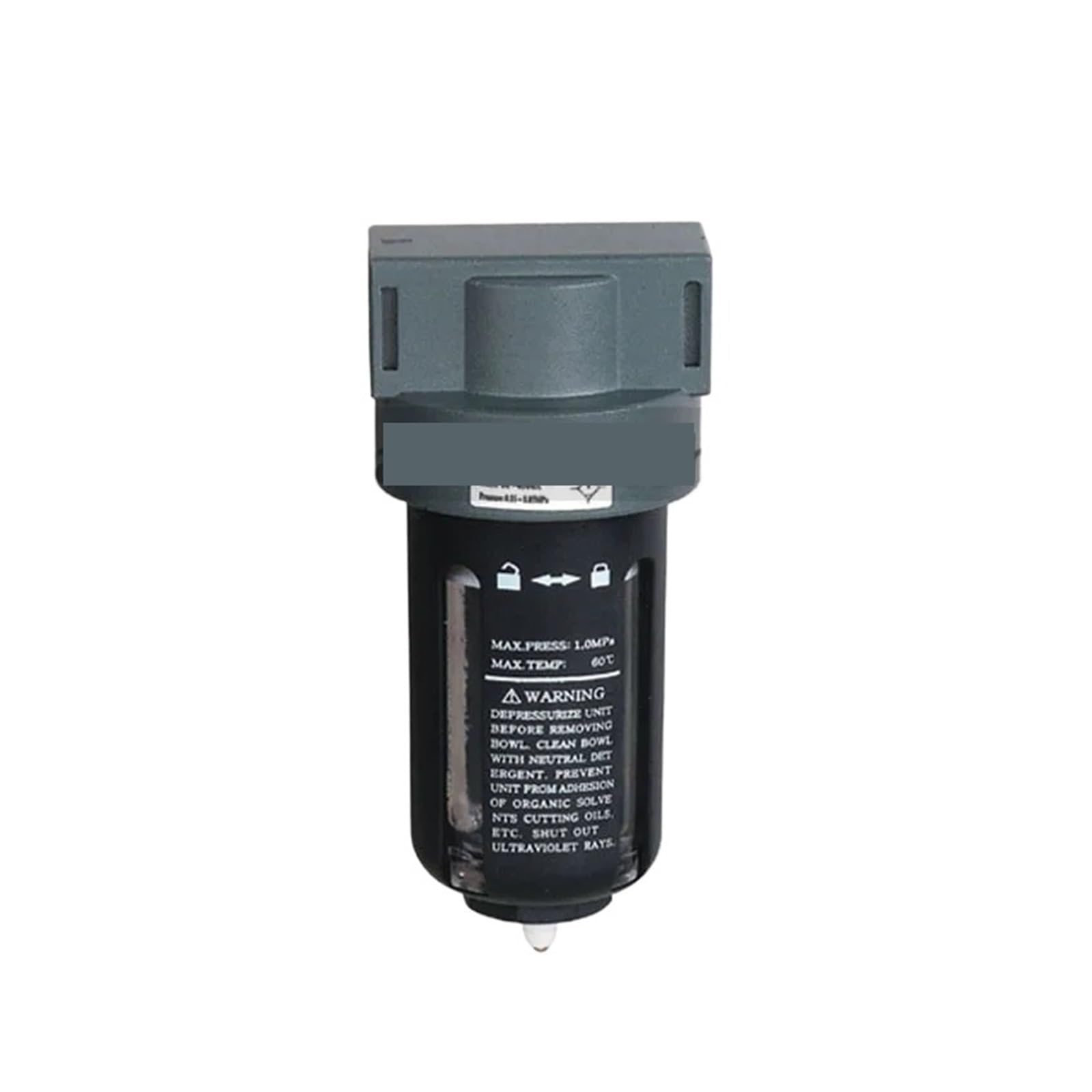 Filtre compresseur BF3000 B G3/8 avec purge automatique pour traitement d'air