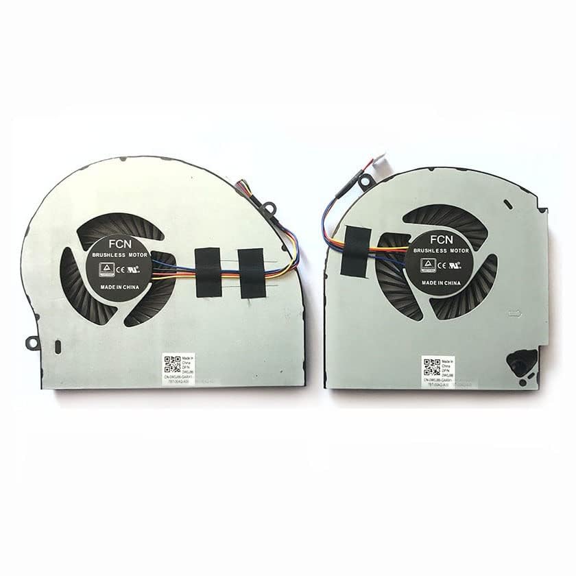 Laptop Internal CPU and GPU Cooling Fan for Dell Alienware 17 R4 R5 Series MG75090V1-C060-S9A MG75090V1-C070-S9A P31E ALW17C 0K2PKV 04RFW1 series laptop Fan