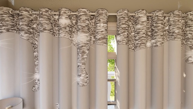 ジュエリーカーテン Amazon.com: Feelyou Silver Glitter Print (No Glitter) Curtain