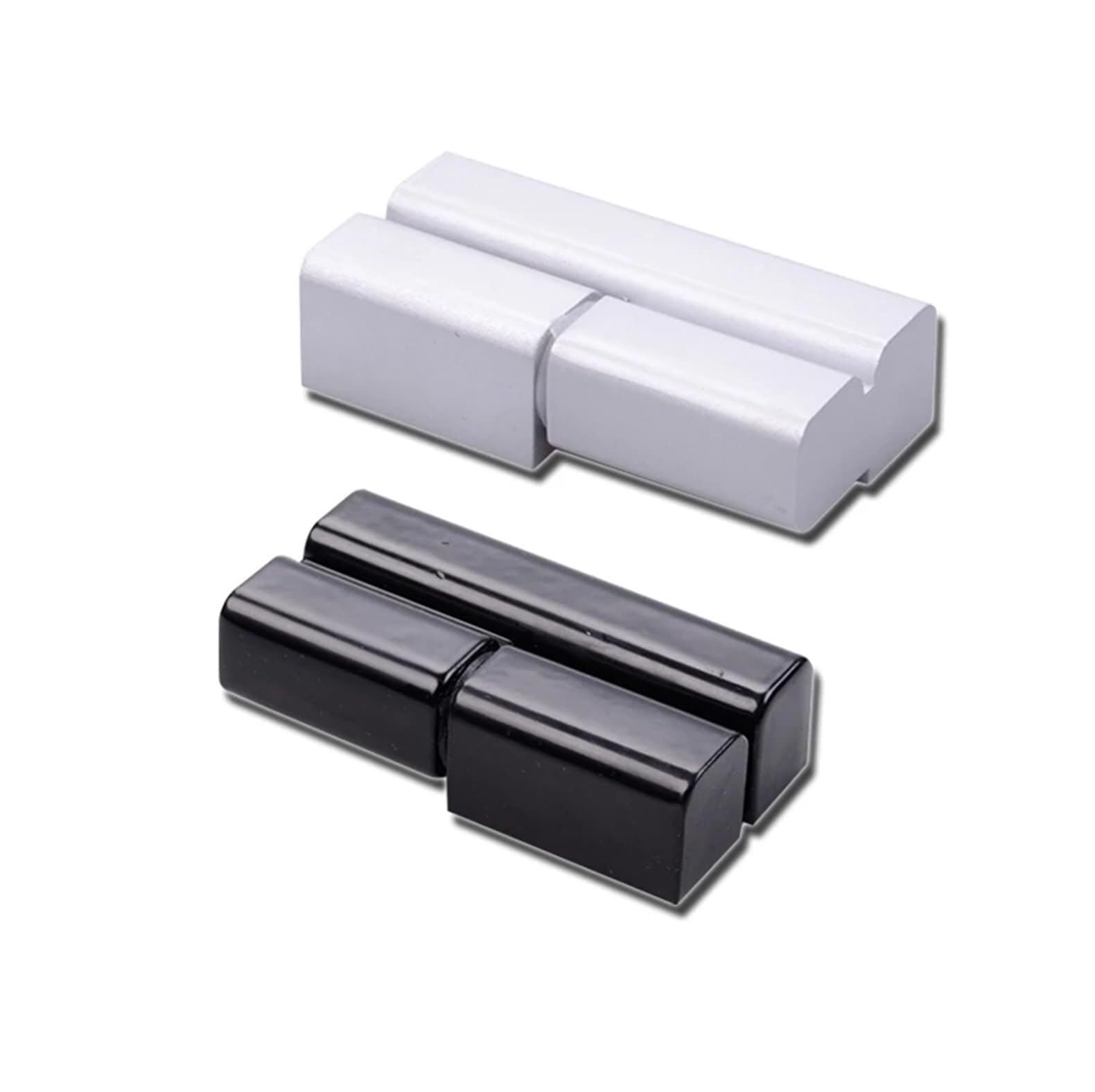 Schrankscharniere aus Zinklegierung, verdecktes Türscharnier for Möbelbeschläge, 98 g/204,5 g(Steel,2pcs Left)