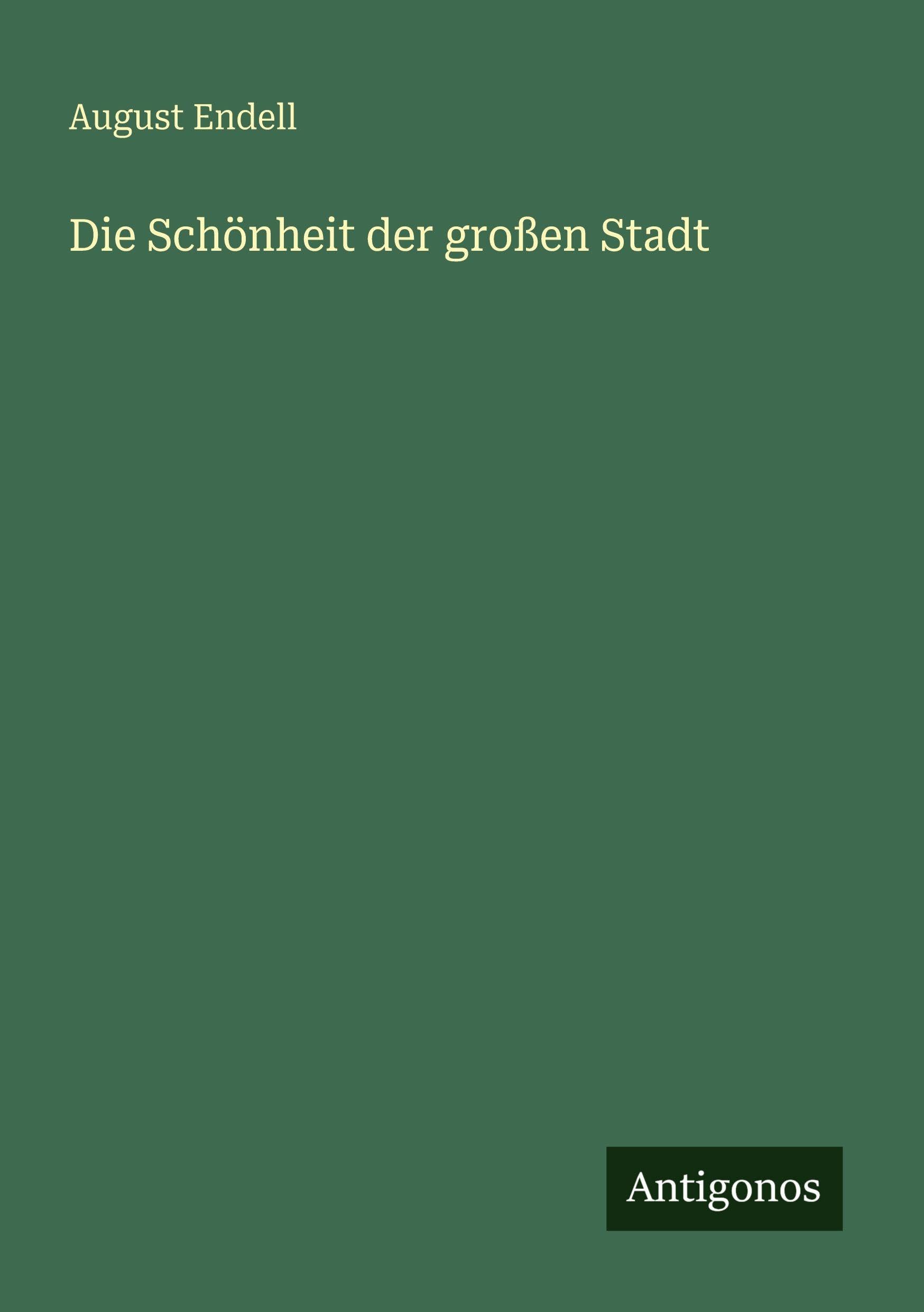 Die Schönheit der großen Stadt