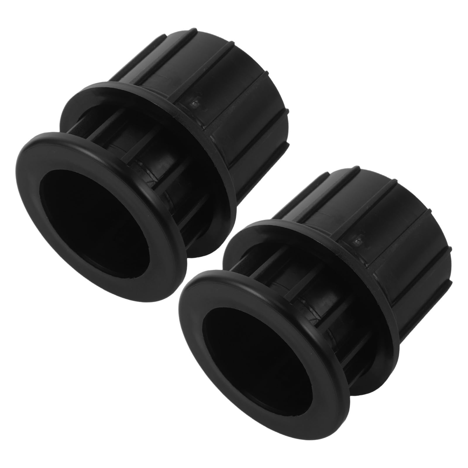 Patio Table Umbrella Hole Ring Plugs 4Pcs Plastic Protectors for Parasol Stand Poles 1.5" & 1.9" Inner Diameter with Tube Mouth Abrasion Reduction for Outdoor Gatherings