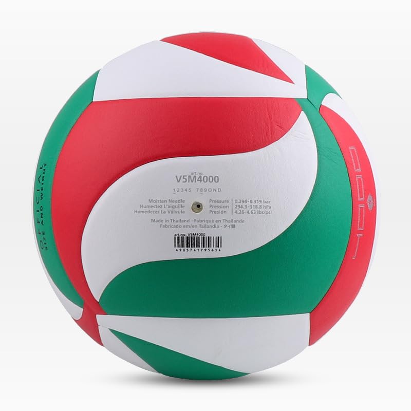 Image of Soft Rubber Lightweight Volleyball for Indoor Training Game Competition, Gym, Outdoor Beach Play, Gift for Kids,Fit for Beginner, Teenager, Adult, 1pcs