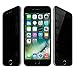 SUPTMAX iPhone 7 Plus Screen Protector, iPhone 7 Plus Privacy Screen Protector [Case Friendly] [Scratch Free] iPhone 7 Plus Glass Screen Protector (Privacy)