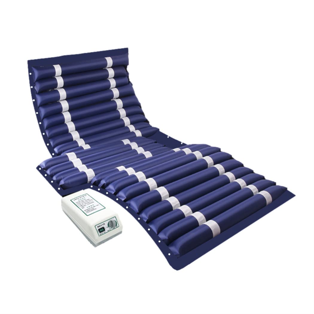 Coussin de pression alternée anti-escarres avec pompe réglable pour lit d'hôpital