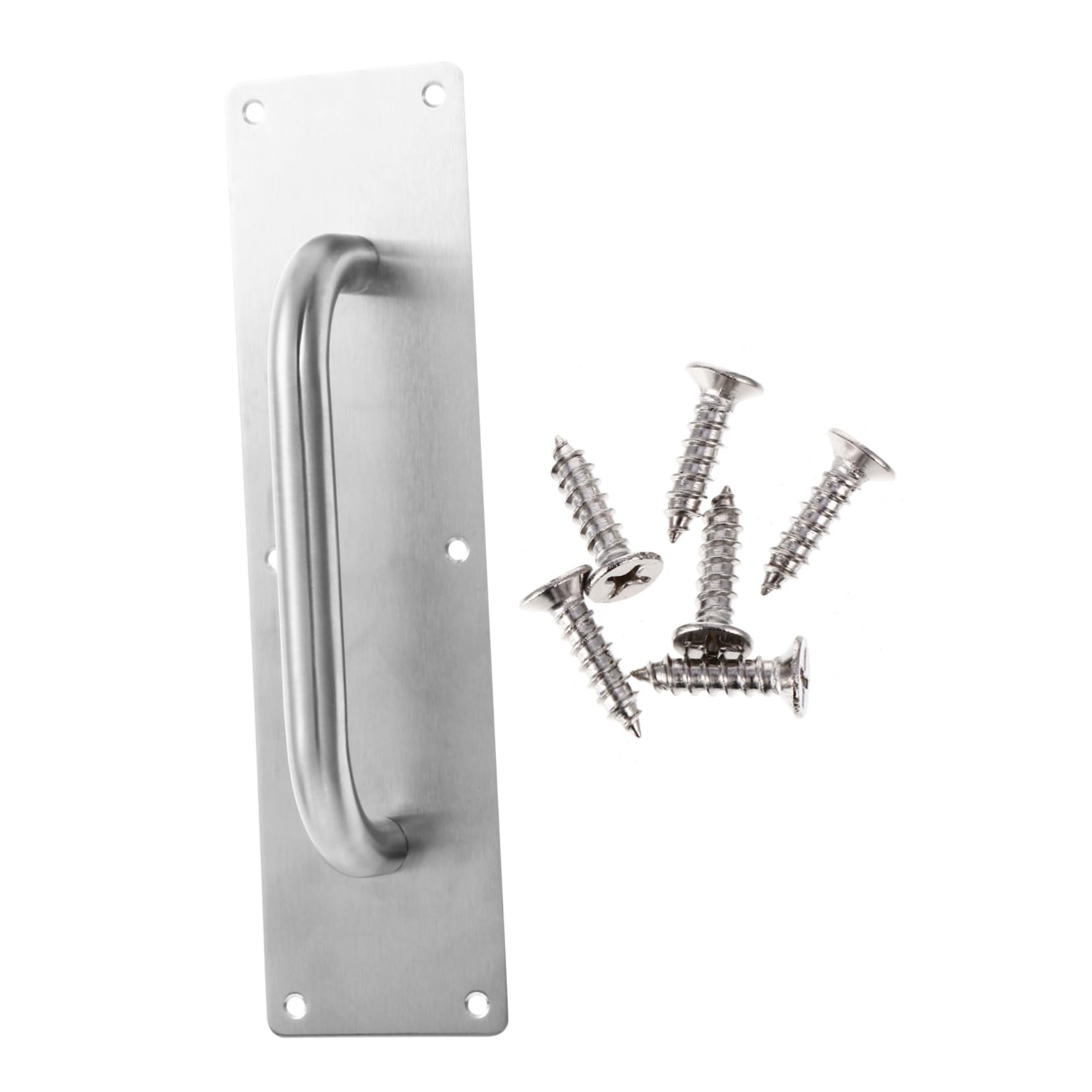 COHEALI 1 Set Home Pull Handle Door Pull Handle Silver Stainless Steel
