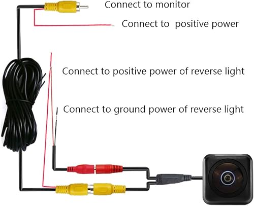 Miniatura 6 de Fisheye Lens - Cámara de visión trasera para Toyota 4RunnerHilux Surf 2002  2010Toyota Fortuner SW4Toyota Innova y cámara de respaldo de marcha