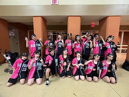 Camisetas Personalizadas de Béisbol con Botones, Camisetas de Rayas Bordadas para Equipo Deportivo para Mujeres miniatura 2