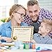25 Certificate of Achievement, Gold Award Certificates for Students Teachers Parents, 8 x 10 Inches Student Certificates of Recognition, Classroom Teachers Activities Supplies -04