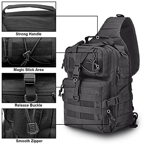 Ketamyy Zaino Tattico Militare da Spalla, Zaino