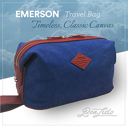 Convenience-Kits-International-Mens-Super-Premium-35-PC-Travel-Kit-Featuring-Travel-Size-Hair-Care-Products-Plus-Face-Body-Oral-Care-Travel-Essentials-in-Large-Canvas-Toiletry-Bag-Navy