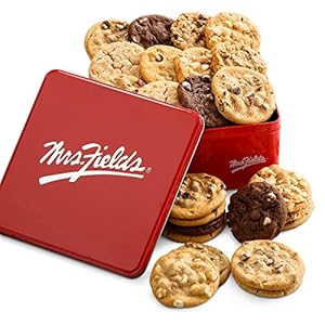 Mrs. Fields – 2 Dozen Signature Cookie Tin, Assorted with 24 Original Cookies in our 5 Signature Cookie Flavors