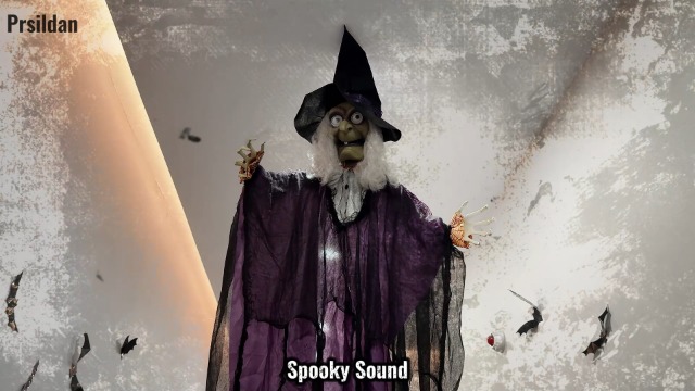 Amazon.com: Prsildan 6.6FT Hanging Witch Halloween Decorations