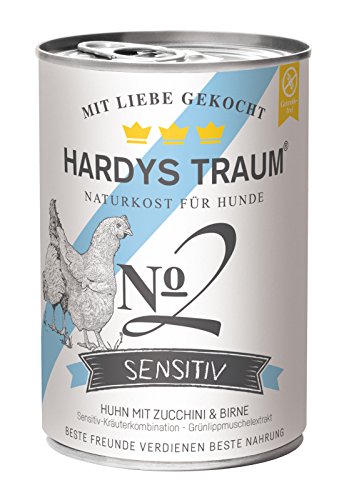 HARDYS 123221 Nassfutter Sensitiv Huhn No. 2, 6er Pack (6 x 400 g)
