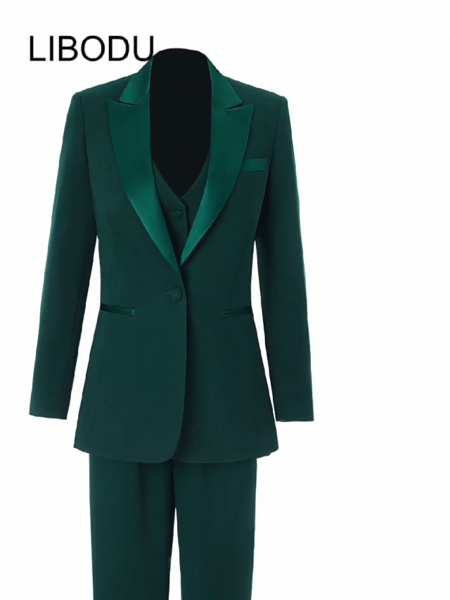 Women Pantsuits Wedding Tuxedos Party Wear Suits Formal Business Suits  Silver at Amazon Women's Clothing store