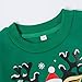 RETSUGO Toddler Christmas Sweaters Reindeer Christmas Sweatshirt Kids Xmas Outfit Holiday Graphic Fleece Pullover 6T/8158