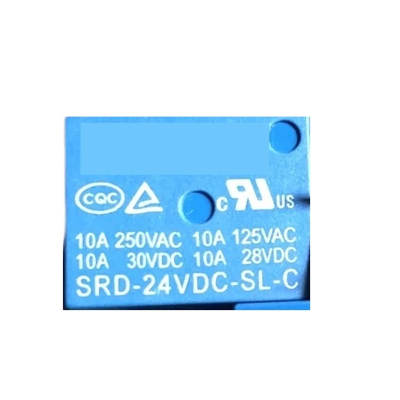 Relay SRD-24VDC-SL-C 5-pin 10A pour circuit imprime inverseur miniature
