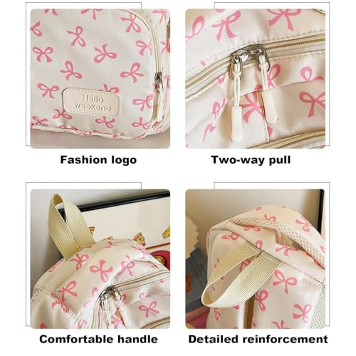 Mochila para mujer amplia que soluciona el espacio en el transporte 6
