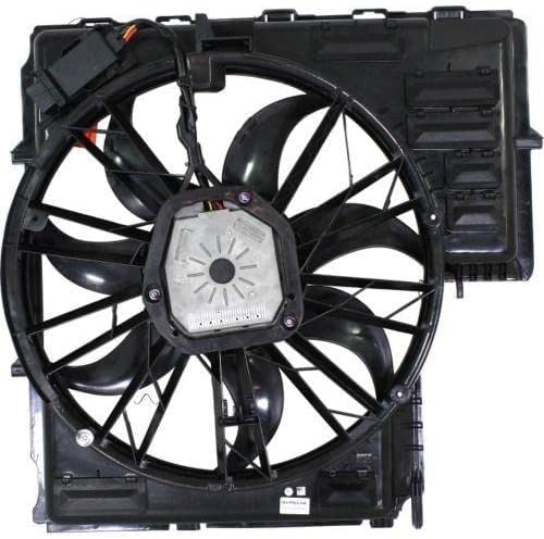 Go-Parts Radiator Fan Shroud Assembly for 2004-2006 BMW X5