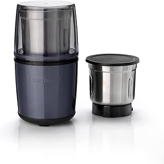 Cuisinart SG21BE Moulin à épices, 2 bols amovibles, lames en acier inoxydable