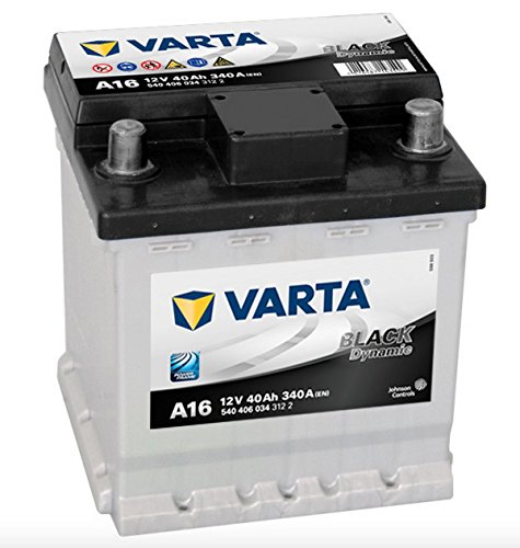 Varta 5404060343122 - Batería de arranque con envase especial para el transporte y con tapón para protección de fugas