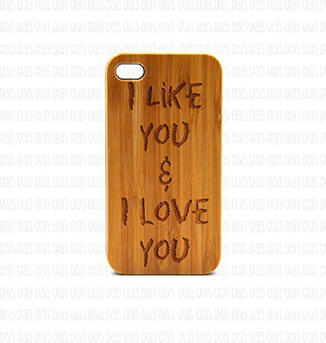 Krezy Case Real Wood iPhone 6 Case, Cool Quote iPhone 6 Case, Wood iPhone 6 Case, Wood iPhone Case