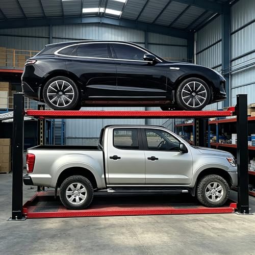 9000 lbs 4-Post Vehicle Storage System