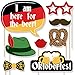 Big Dot of Happiness Oktoberfest - German Beer Festival Photo Booth Props Kit - Party Photo Booth Props Oktoberfest- Beer Photo Booth Props - 20 Count