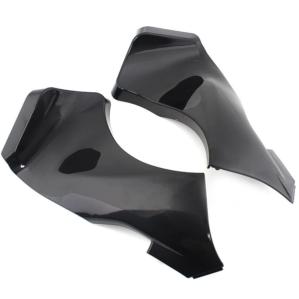 Obudowa rozpraszająca ciepło Do ZX6R 2005-2006 ochrona silnika osłona | 1 para osłon kanału powietrznego z tworzywa ABS, czarne akcesoria motocyklowe