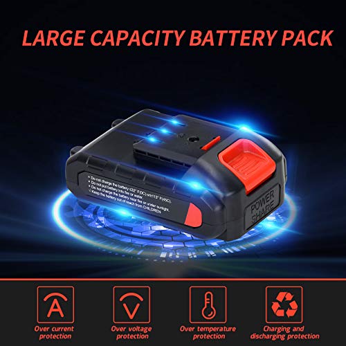 Mini Cordless Chainsaw Kit, Upgraded 4