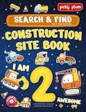 Search and Find for 2 year old kids: Construction Site Book: I spy book for 2 year old toddlers, boys and girls