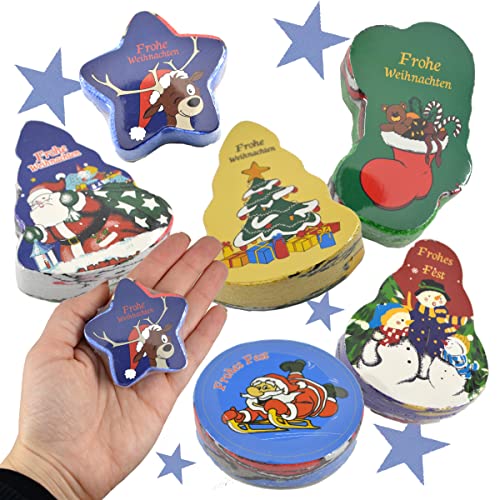 Cepewa Magisches Handtuch Weihnachten Adventskalender 6er Set...