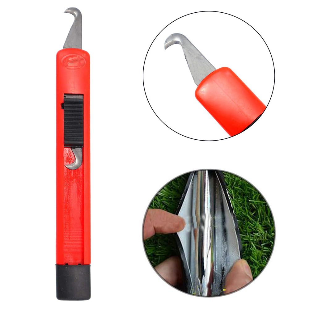 BDKMMS Grip Repair Kits, Premium Golf Grip Kits Golf Club Grip Tool Inlcudes Hook Knife, Tapes, Rubber Clamp