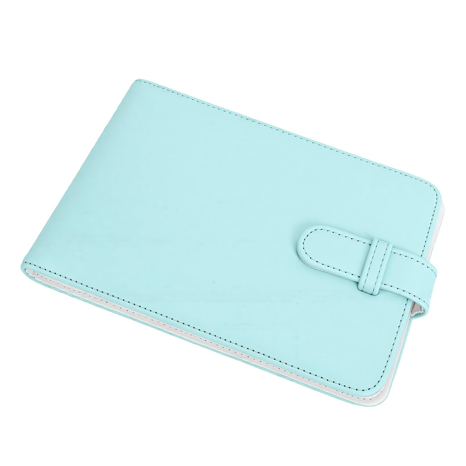 Fabater Portable Small Photo Album 20 Pages Stylish 6 Inch Album for Baby Weddings Travel Keepsakes (Green)