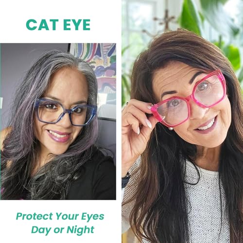 6-Pack Blue Light Blocking Reading Glasses for Women - Image 3