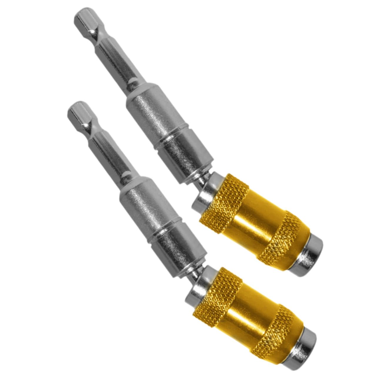 DOITOOL 6stücke Magnetischer Sechskantschaft Verlängerungsbohrer Drehbarer Bithalter Für Präzise Arbeiten Mit Verschiedenen Winkeln Geeignet Für Akkuschrauber Und Handbohrer