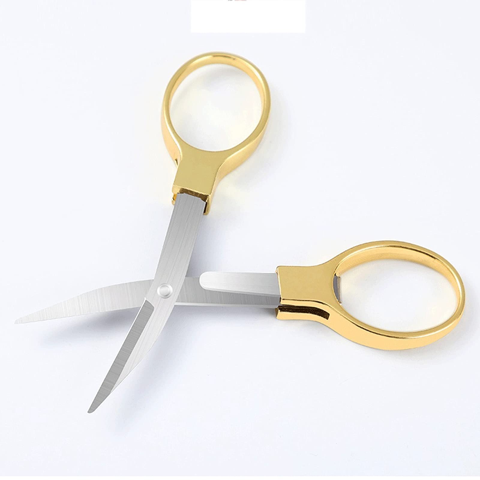 Forbici Artigianali Forbici Pieghevoli 1Pc, Forbici Da Viaggio Portatili Sicure, Taglierina Telescopica In Acciaio Inossidabile Utilizzata for Forbici Da Ufficio Domestico