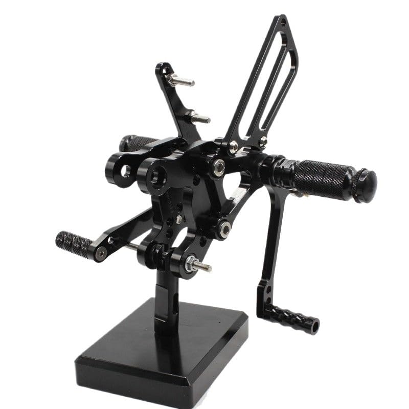 Repose pied moto réglable en alu noir pour ajuster la position sur CBR919RR