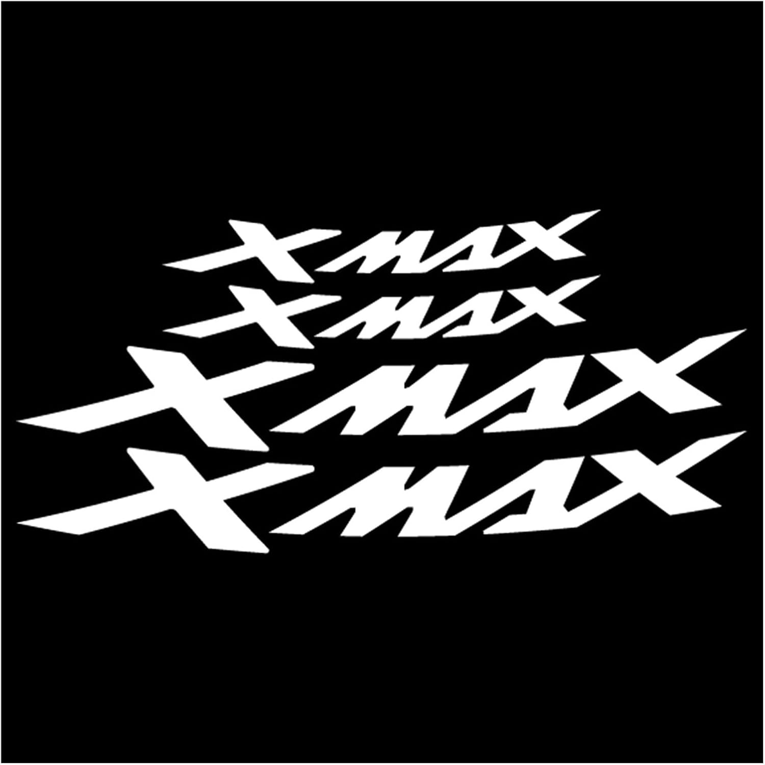 for for Xmax300 for Xmax250 for Xmax150 for X&max 150 250 300 Wheel Stickers Motorcycle Sticker Wheel Rim Decal(4)