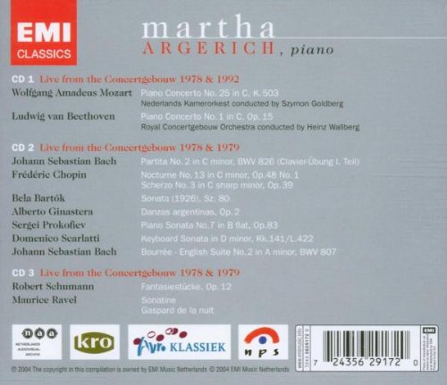 Martha Argerich - Live From The Concertgebouw
