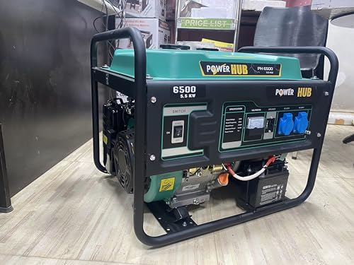 Image of AK POWER SERVICE POWER HUB A6500-5500W Self Start Generator With 1 Year Warranty Life Time Service