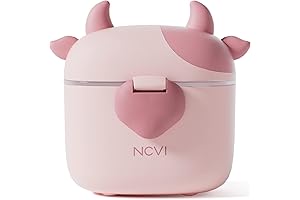 NCVI Baby Formula Dispenser: Portable Milk Powder Holder for Travel and Convenience