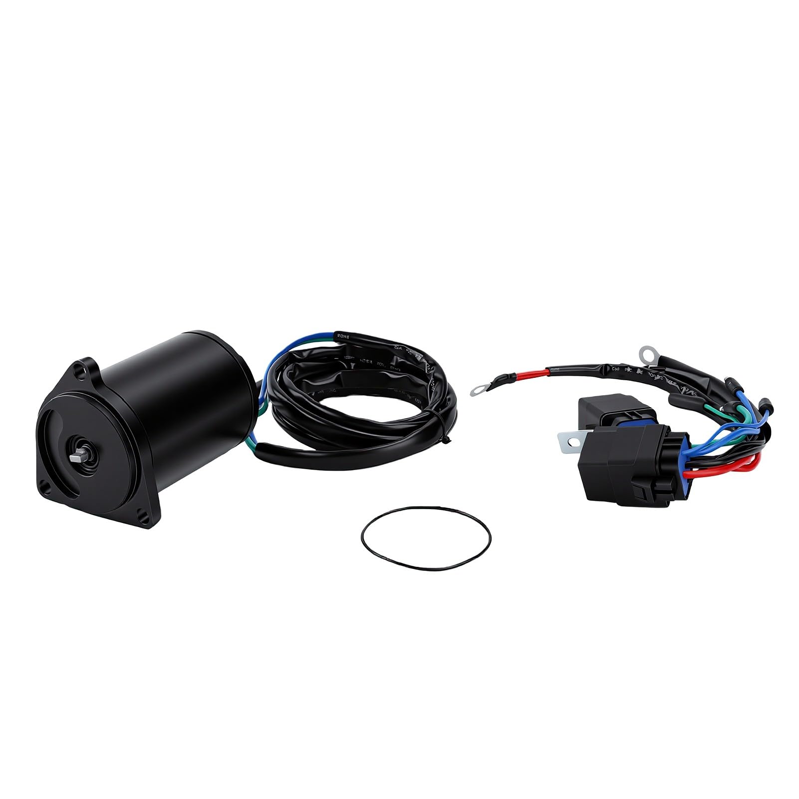 Cryfokt 12V Tilt Trim Motor with Relay, 2 Wire Outboard Part