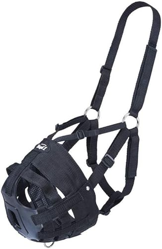 Tough 1 Easy Breathe V - Bozal de pastoreo para caballo pequeño