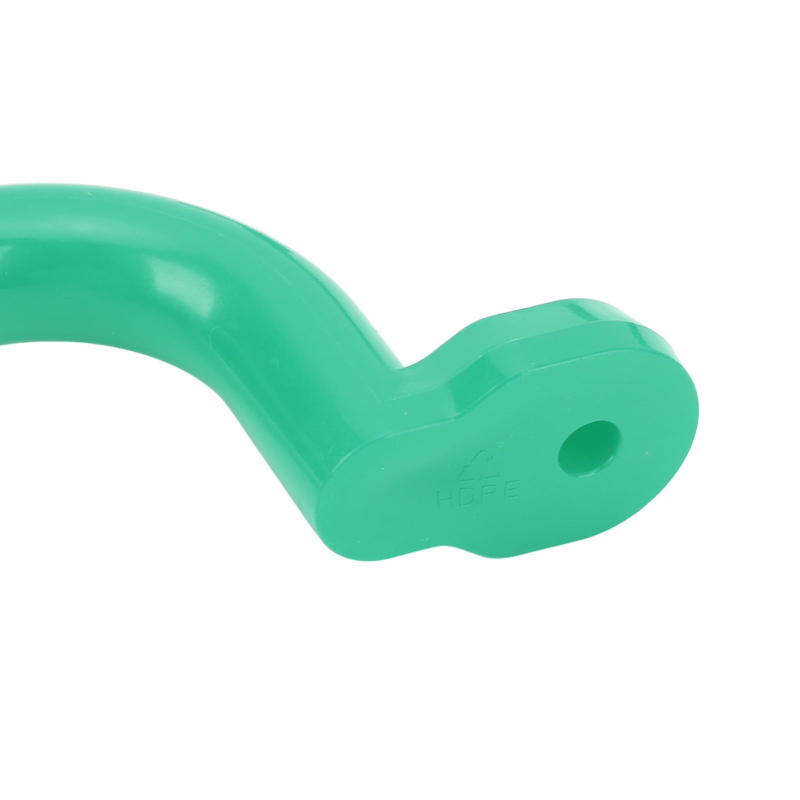 2 szt. Bezpiecznych Uchwytów na Plac Zabaw, Profesjonalne Bezpieczne Uchwyty do Rąk o Dużych Rozmiarach, Drążki Wspinaczkowe do Domku Zabaw i Domku na Drzewie (GREEN)