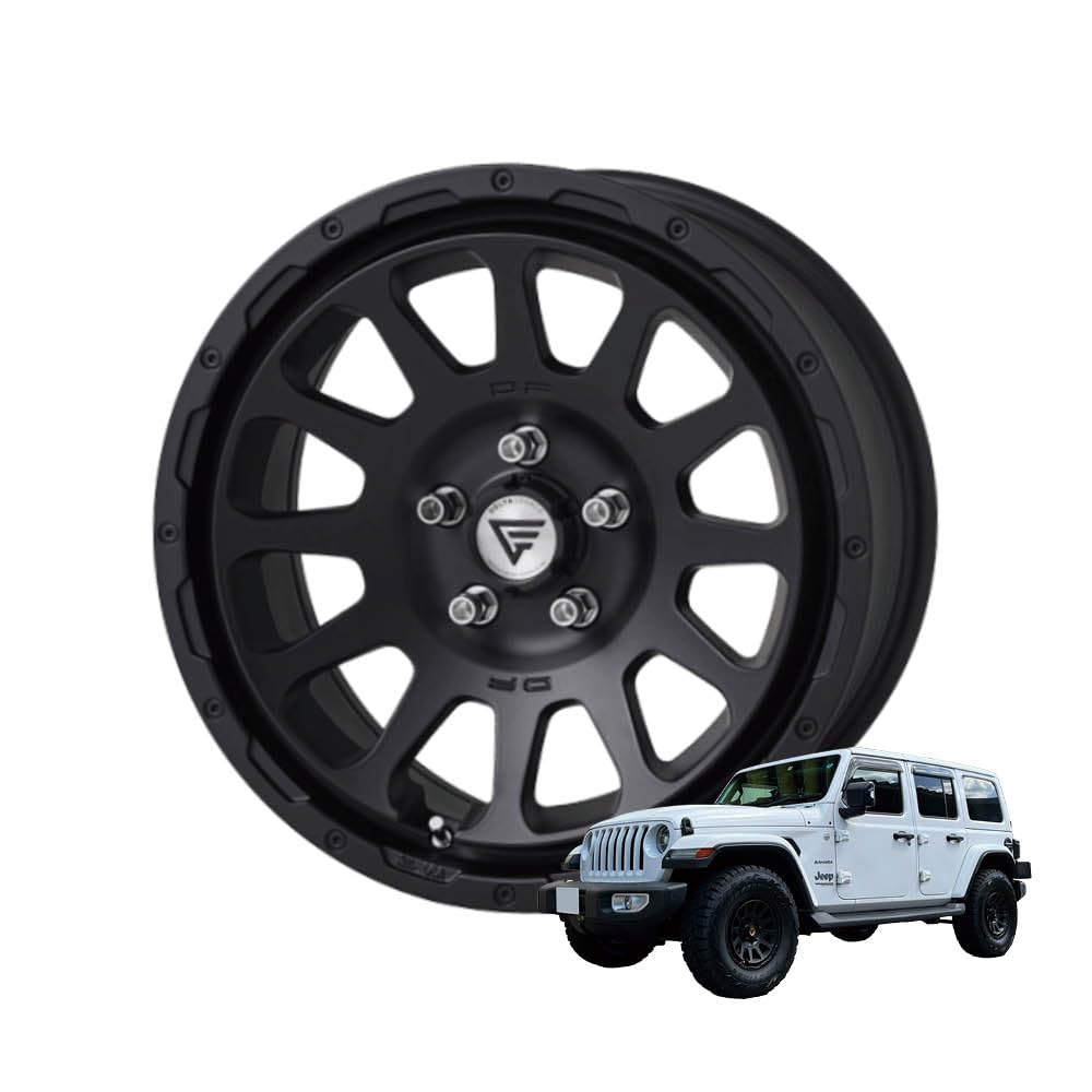 Amazon.co.jp: 【ラングラー】DELTA FORCE OVAL 17×8.0J 5/127 +40 MAT