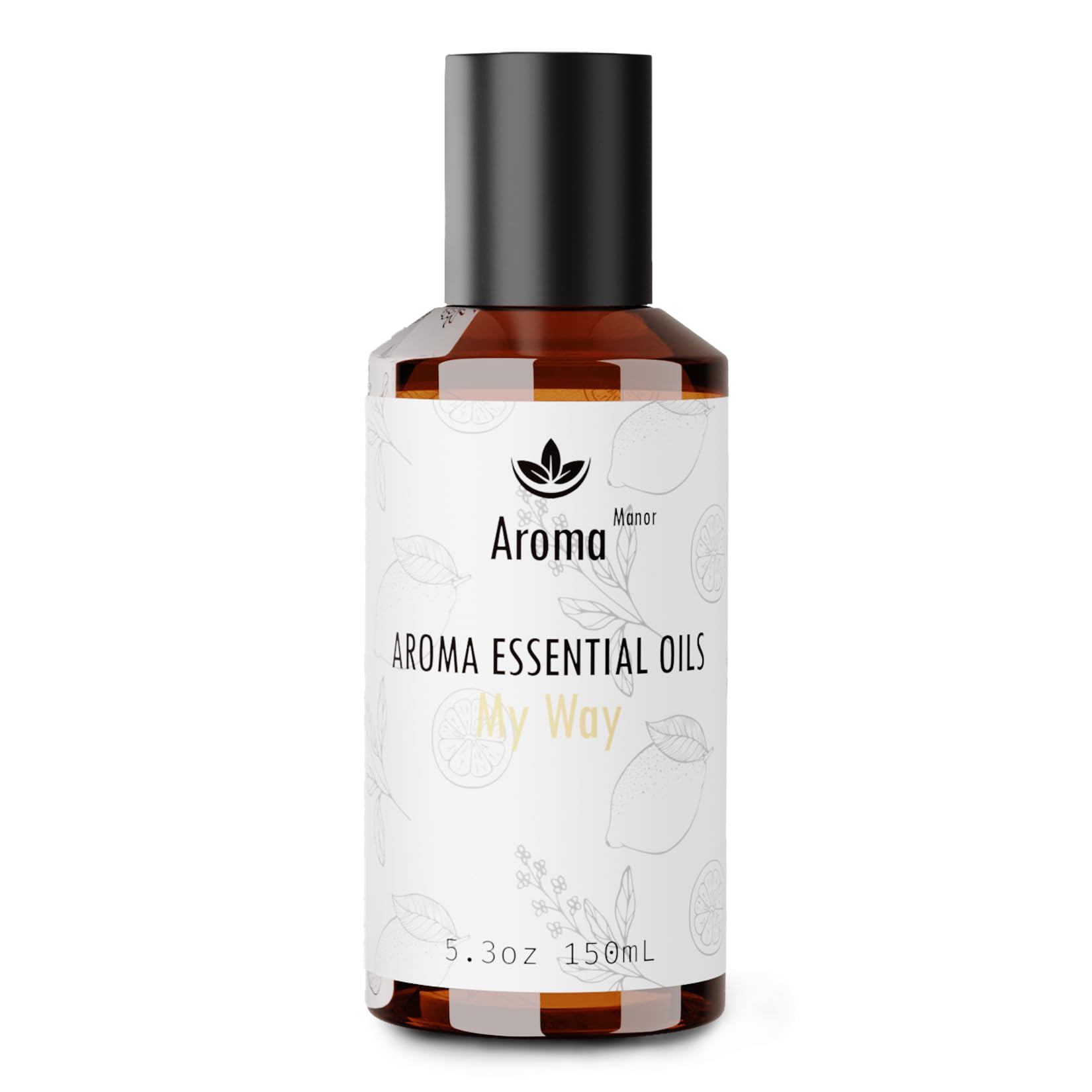 Hotel Scent Essential Oil - My Way - Luxury Hotel Inspired Home Aromatherapy Diffuser Oil - Lemon, Bergamot, Orange Blossom- for Diffuser, Humidifier, Ultrasonic, Reed - 150ML