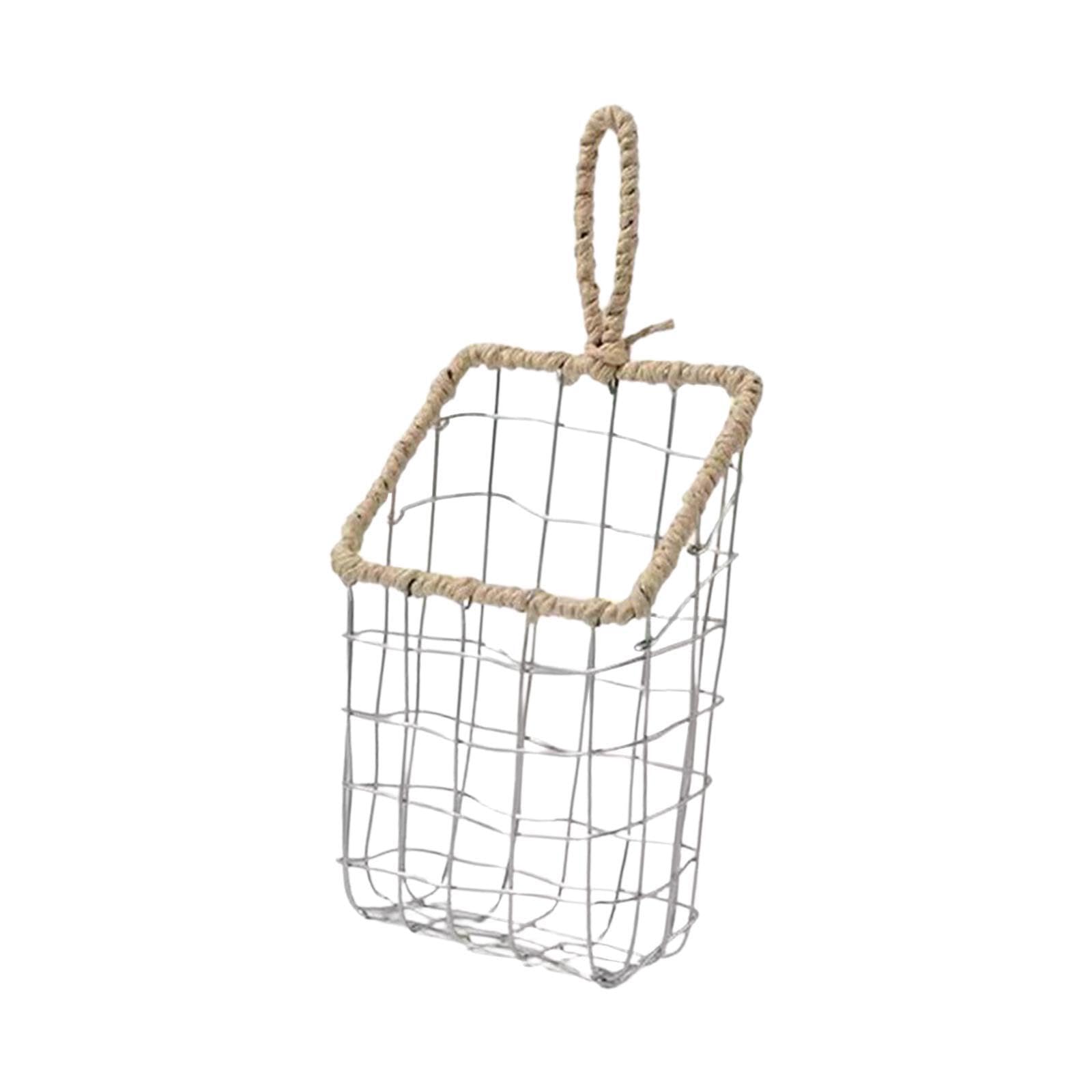 ALCXAZS Nordic Organizer Basket Storage Rack Pantry Offers 12x6x20cm