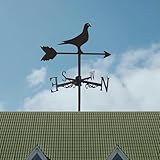 Zoom IMG-1 zxxhnnaihg banderuola segnavento in metallo Zoom IMG-1 zxxhnnaihg banderuola segnavento in metallo