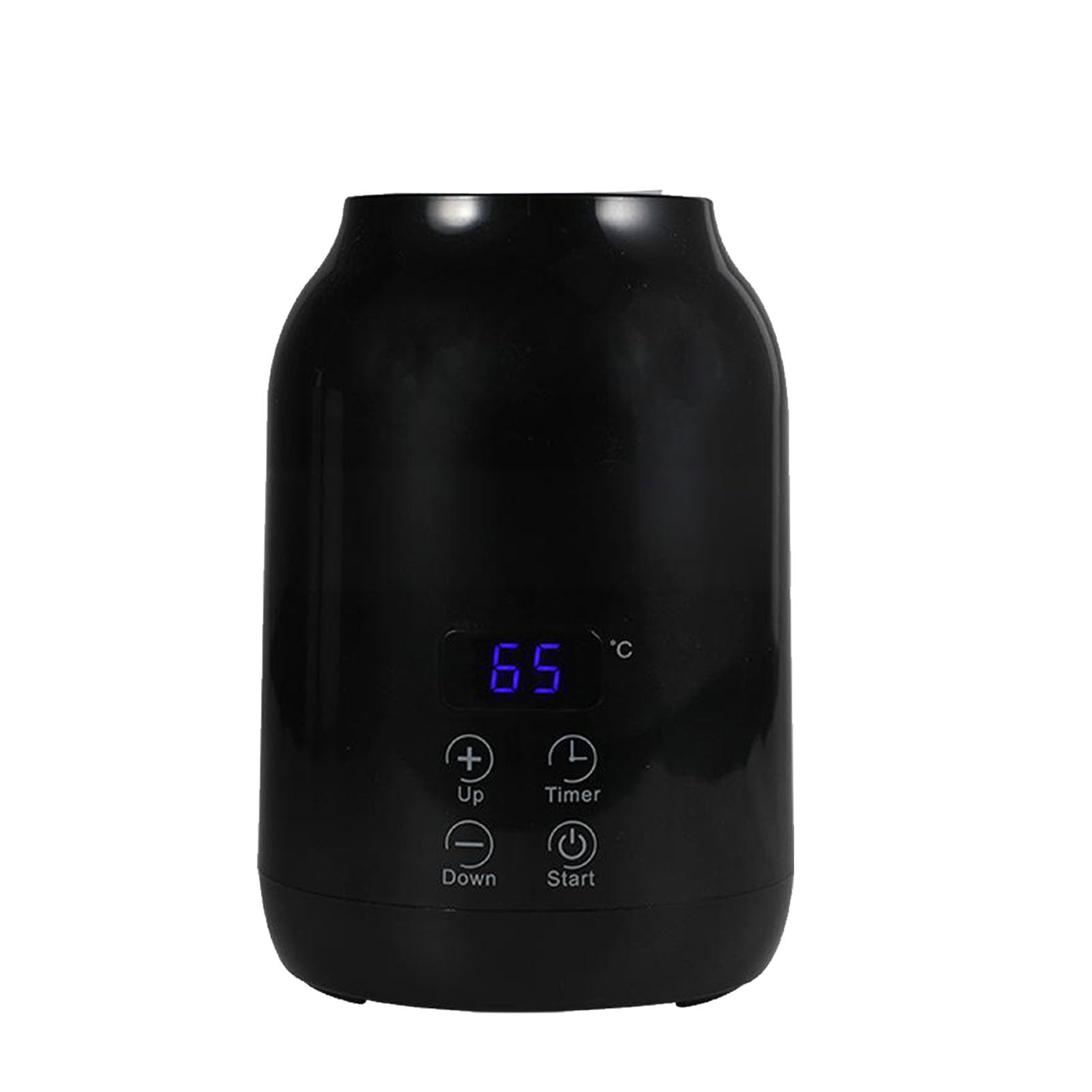 Massage Ölwärmer, einstellbare Temperatur Körperlotionwärmer, Ölheizung Touchscreen mit multifunktionalem Timer -Design für ätherische Spa -Massage -Öle